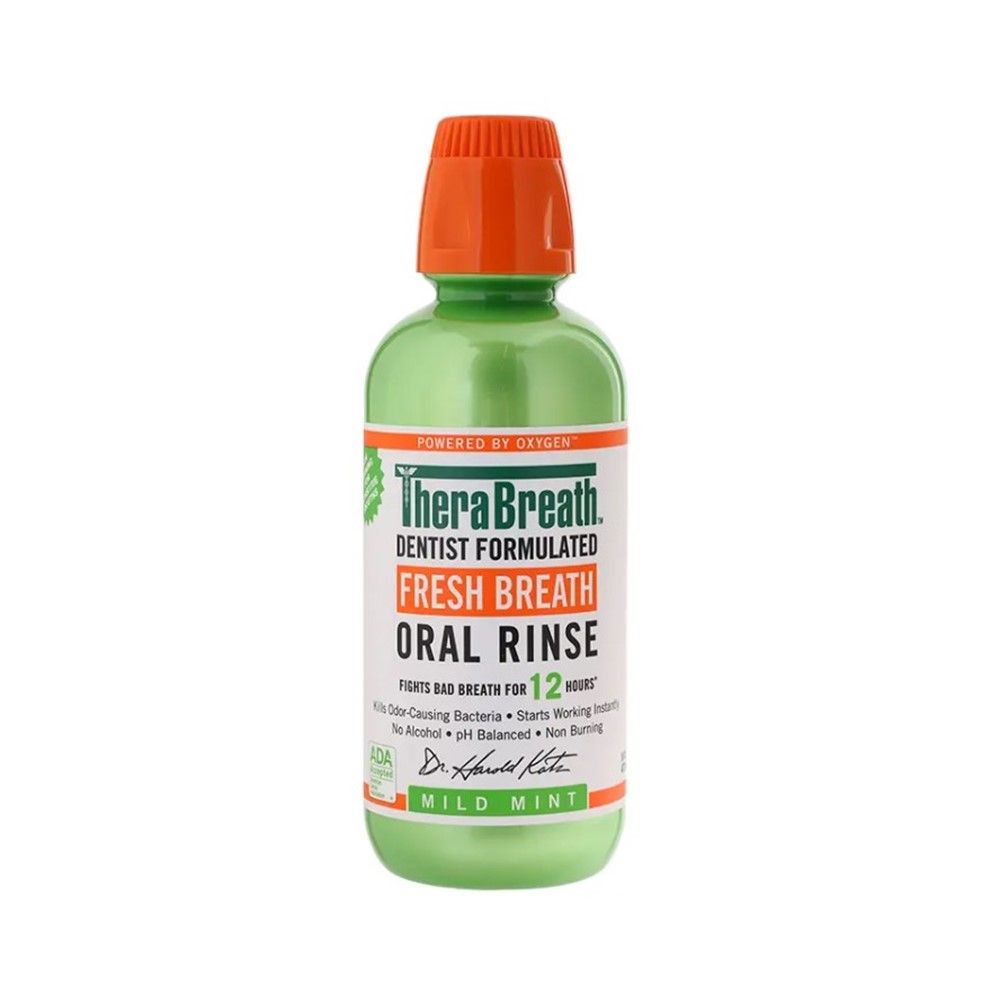 THERABREATH ORAL RINSE MILD MINT 473 ML