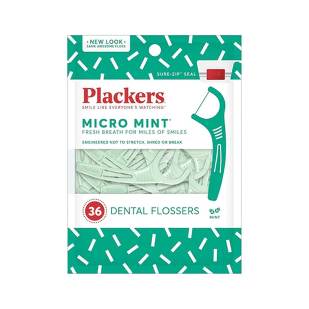 PLACKERS FLOSSER MINT 36 PCS.