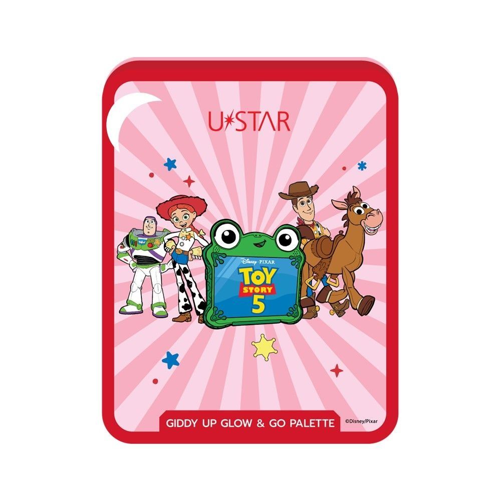 USTAR GIDDY UP GLOW AND GO PALETTE 8 G
