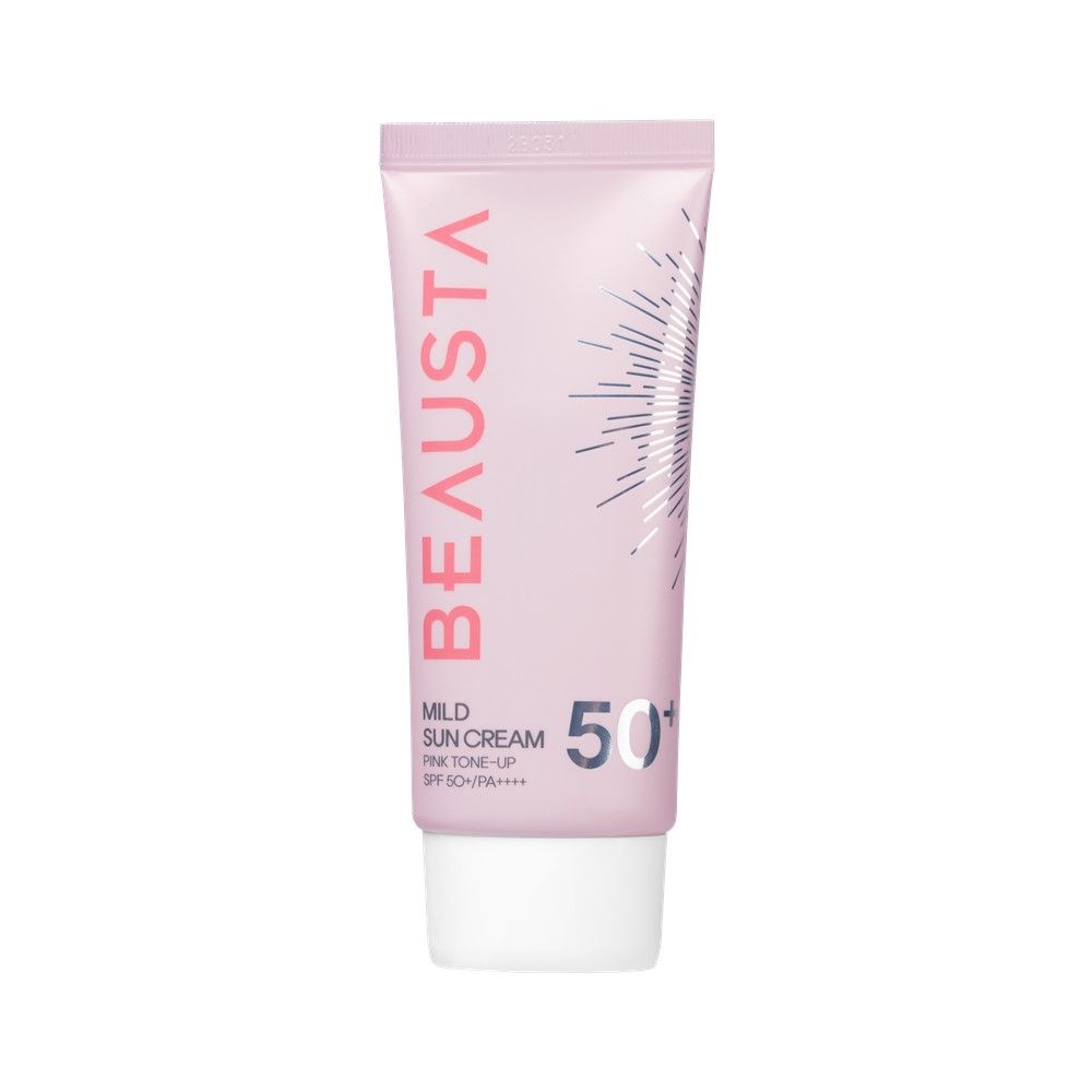 BEAUSTA PINK TONE UP MILD SUN CREAM 50 G