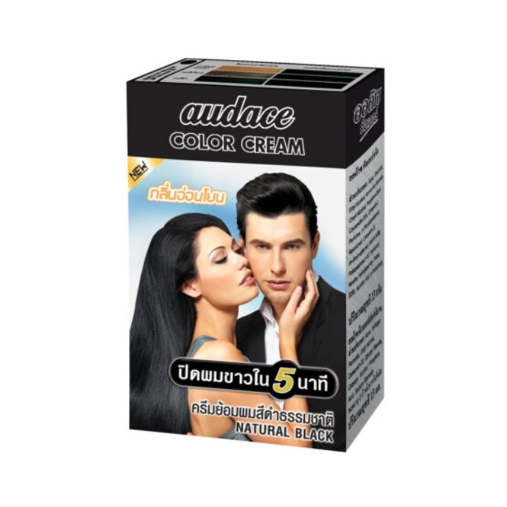 AUDACE COLOR CREAM NATURAL BLACK 60 G