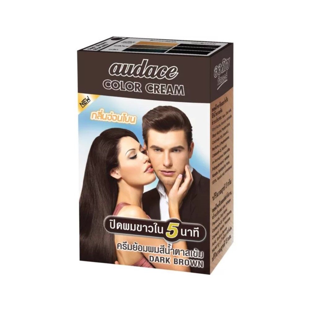 AUDACE COLOR CREAM DARK BROWN 60 G