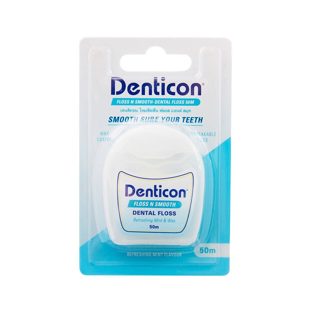 DENTICON SMOOTH DENTAL FLOSS 50 M