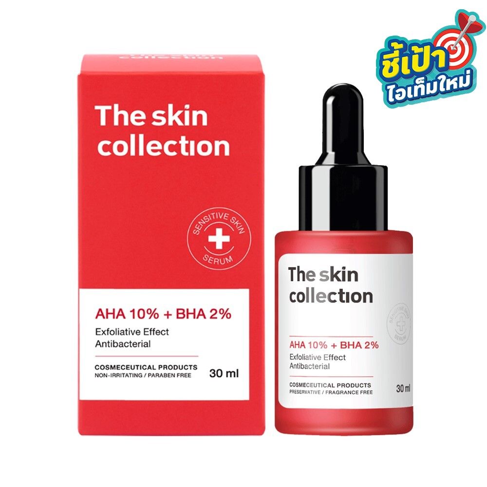 THE SKIN AHA 10% + BHA 2% SERUM 30 ML