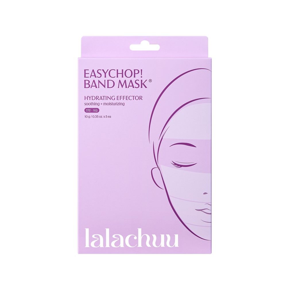 LALACHUU BAND MASK HYDRATING EFFECTOR 10 G PACK 5