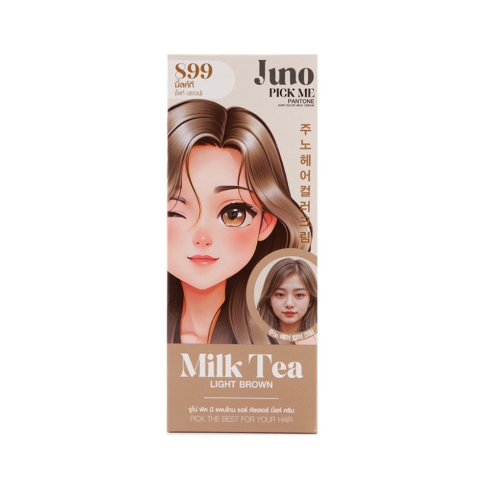 JUNO HAIR COLOR CREAM 899 MILK TEA 185 ML