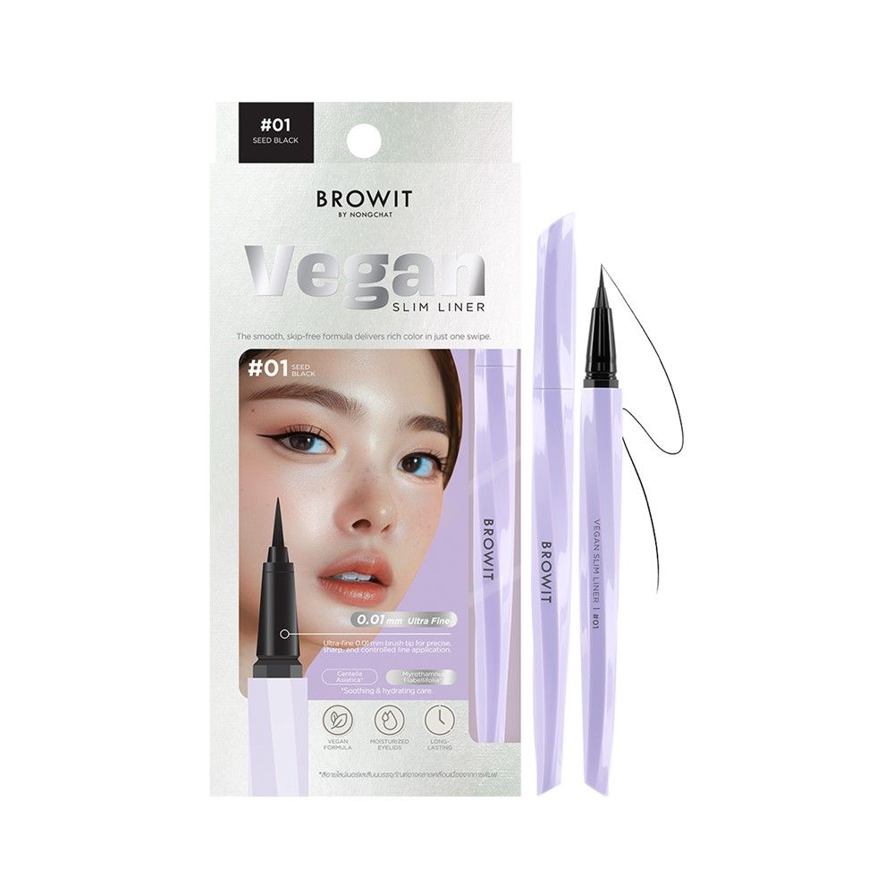 BROWIT VEGAN SLIM LINER 01 0.5 ML