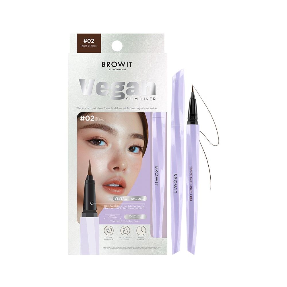 BROWIT VEGAN SLIM LINER 02 0.5 ML