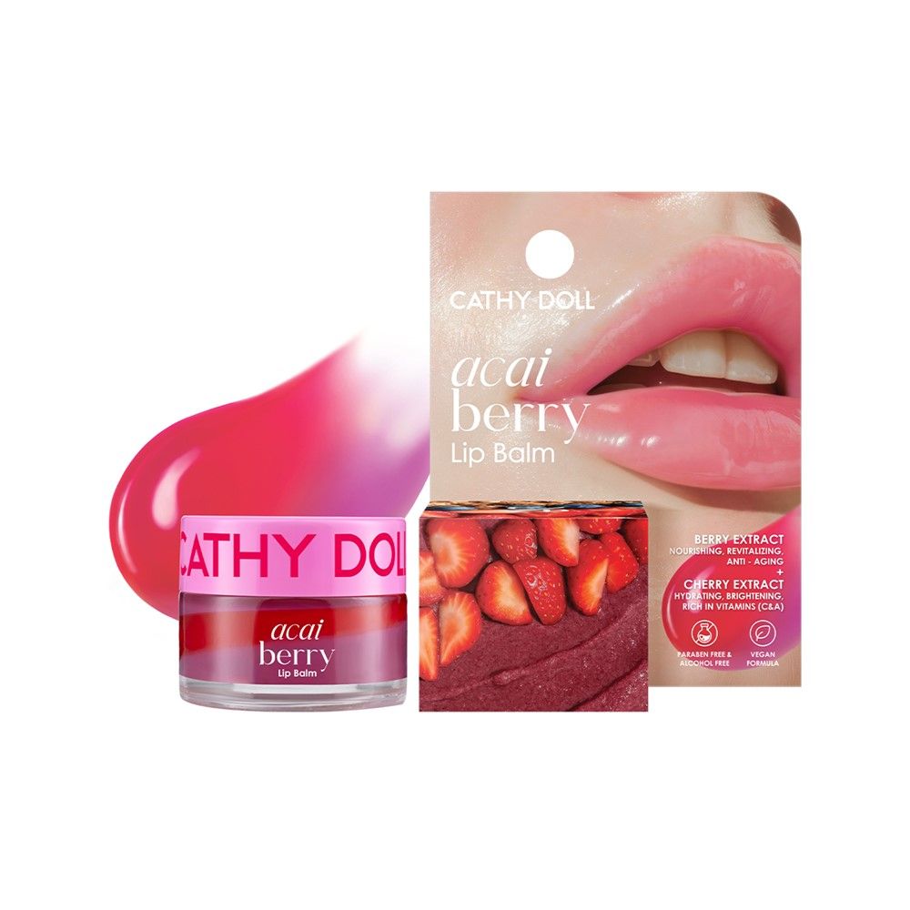 CATHY DOLL ACAI BERRY LIP BALM 12 G