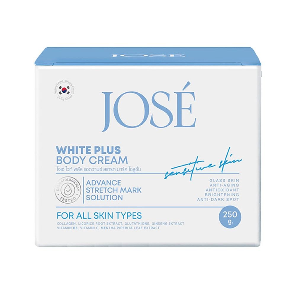 JOSE WHITE PLUS BODY CREAM 250 G