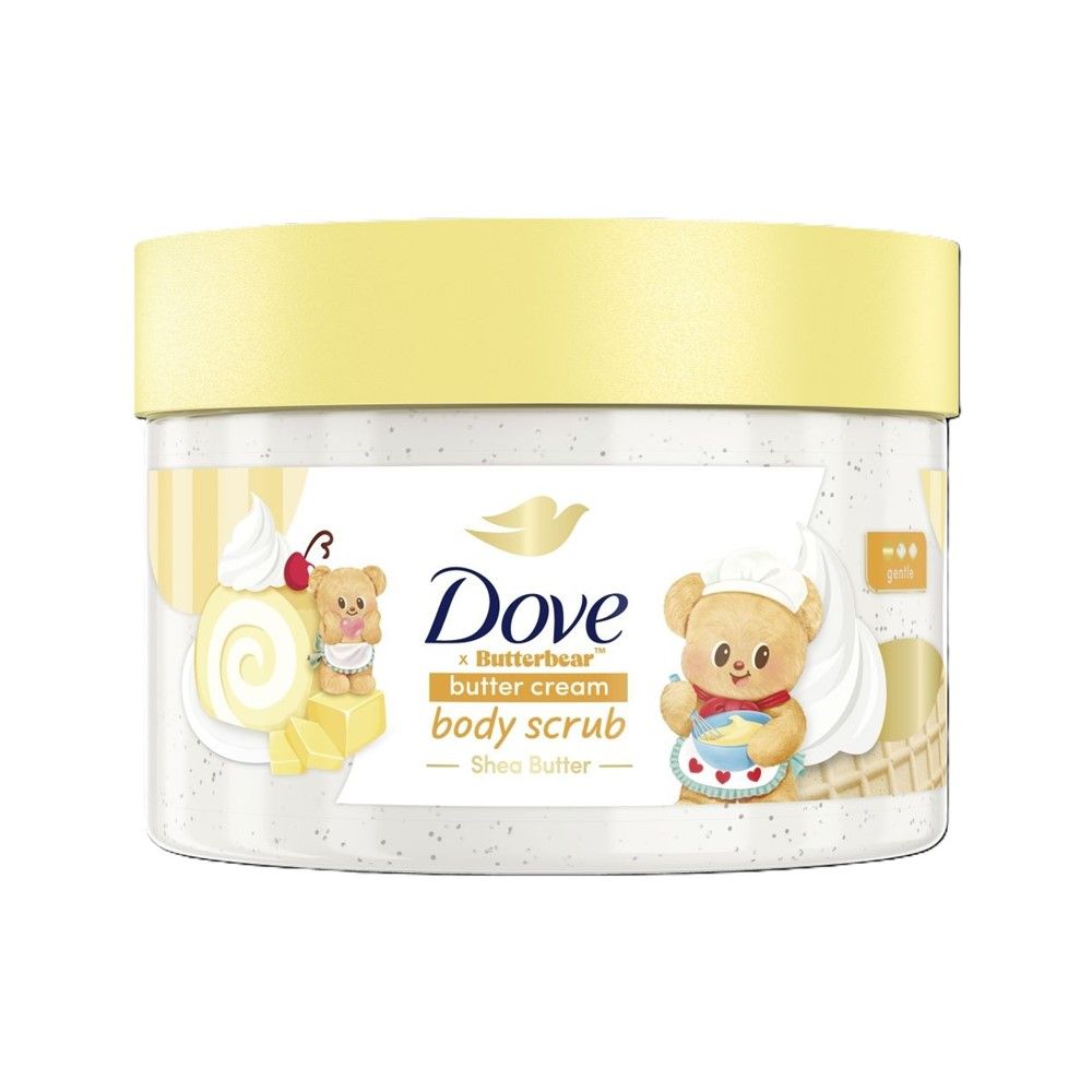 DOVE BUTTERBEAR BUTTER BODY SCRUB 298 G
