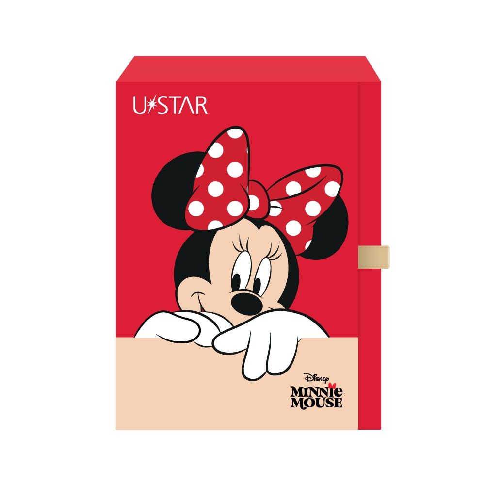 U-STAR MINNIE MOUSE PEEK A BOW SET 02 CHILLING APPLE