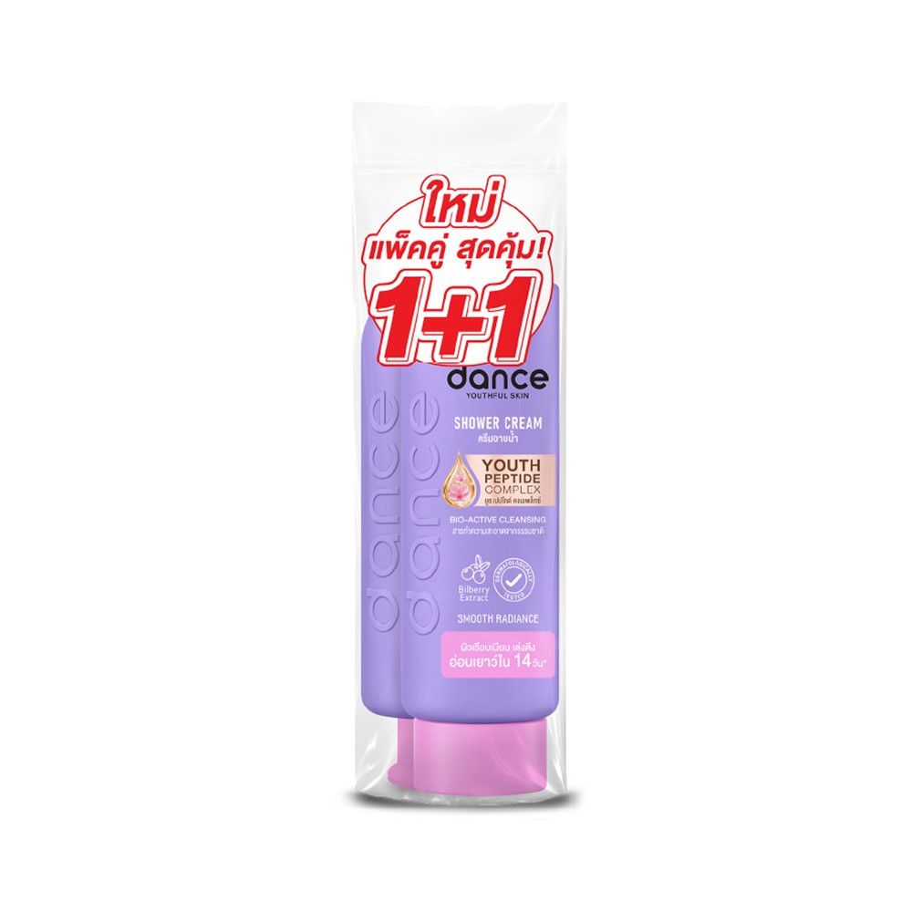 DANCE SHOWER CREAM SMOOTH 400 ML PACK 2