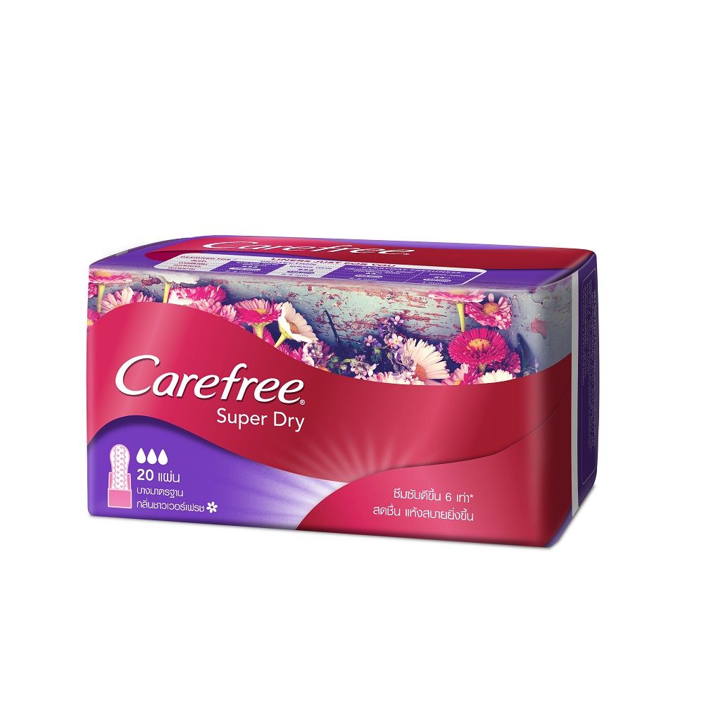 CAREFREE SUPER DRY SCENTED 20S