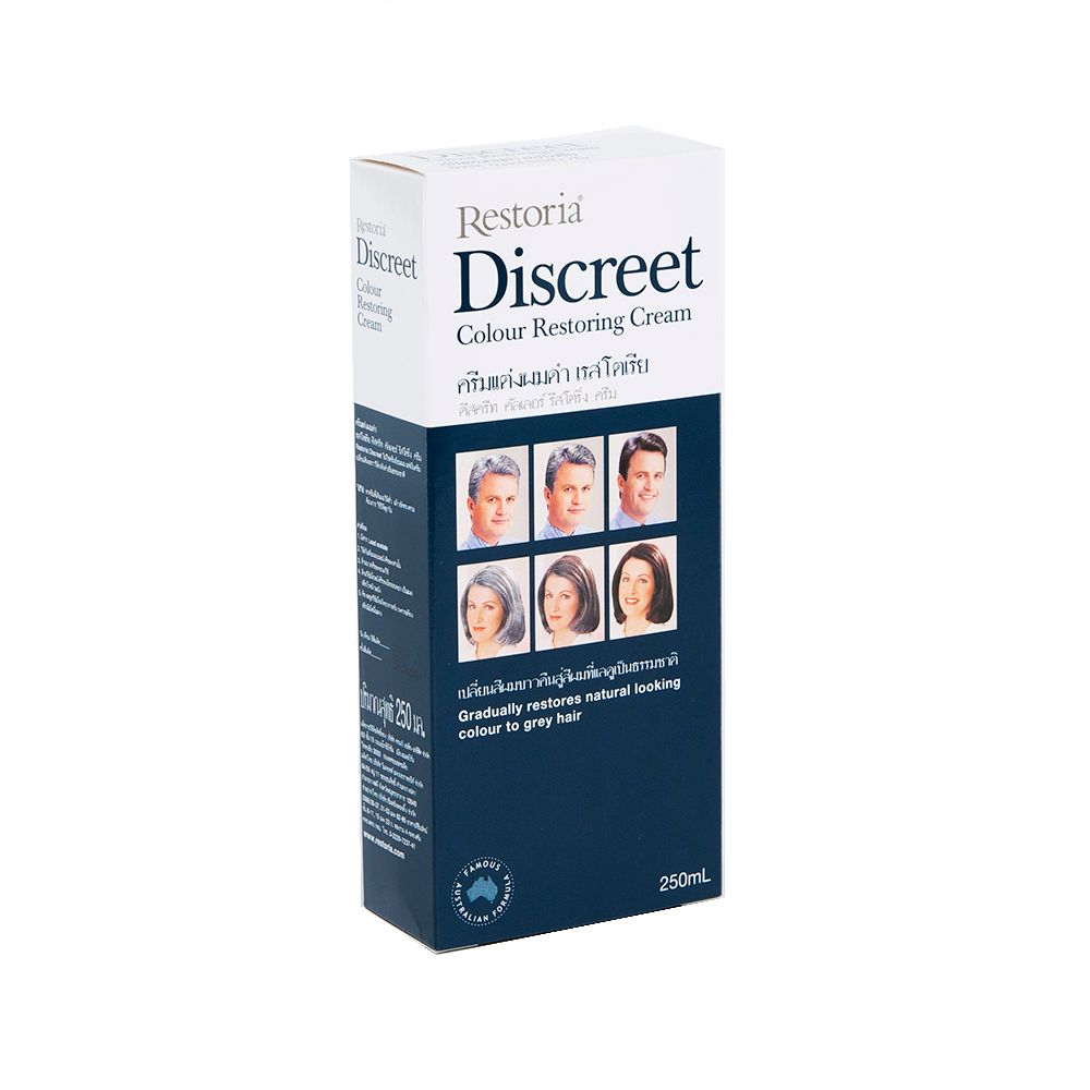 เรสโตเรียดีสครีทครีมแต่งผมดำ 250มล.