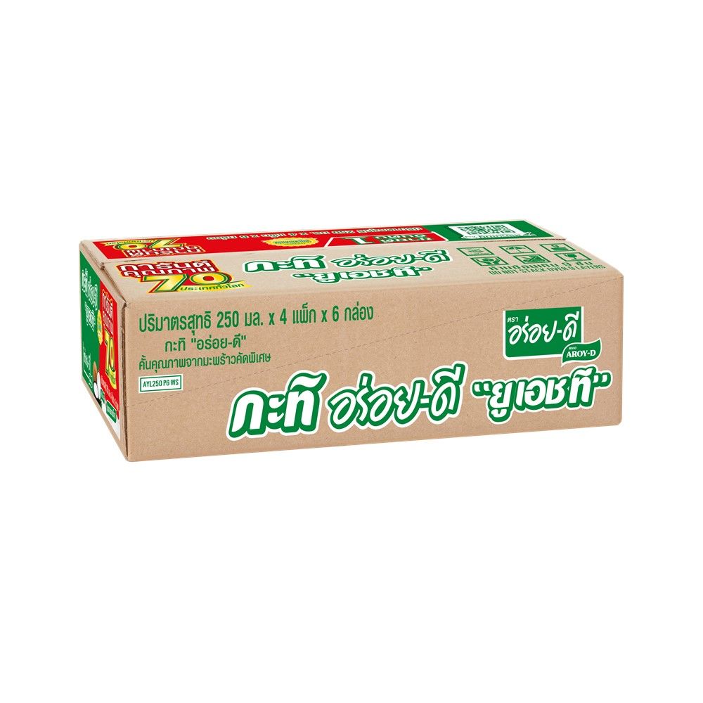 AROY-D COCONUT 250 ML PACK 24