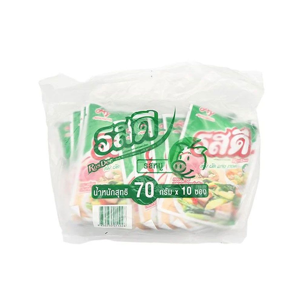 รสดี หมู 70ก. แพ็ค 10