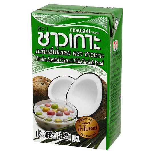 CHAOKOH PANDAN COCONUT MILK 250ML