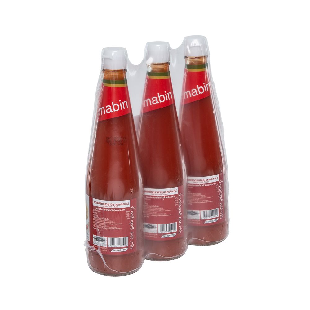 ม้าบินซอสพริก 640 กรัม X3