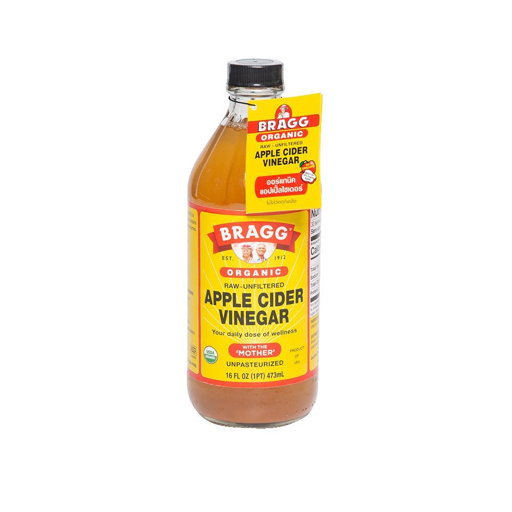 BRAGG ORGANIC APPLE CIDER VINEGAR 473ML.