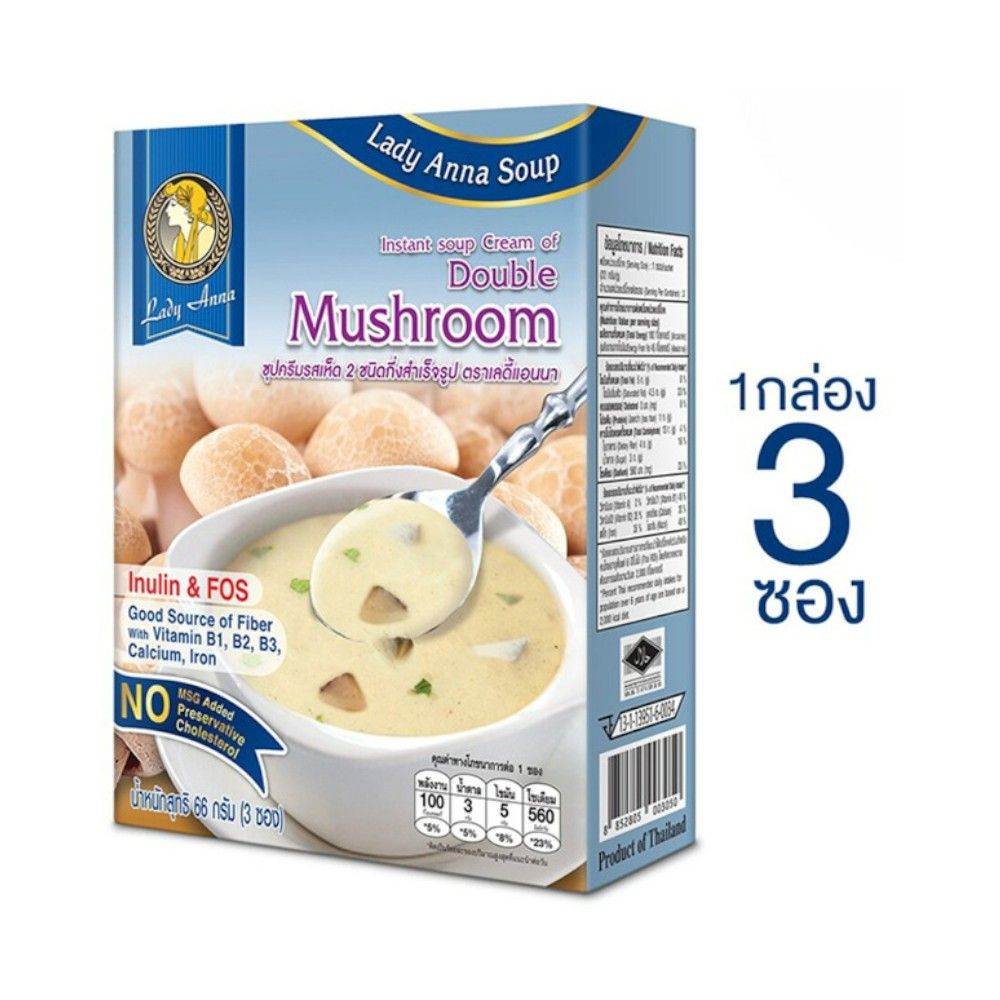 LADY ANNA SOUP DOUBLE MUSHROOM 66G.