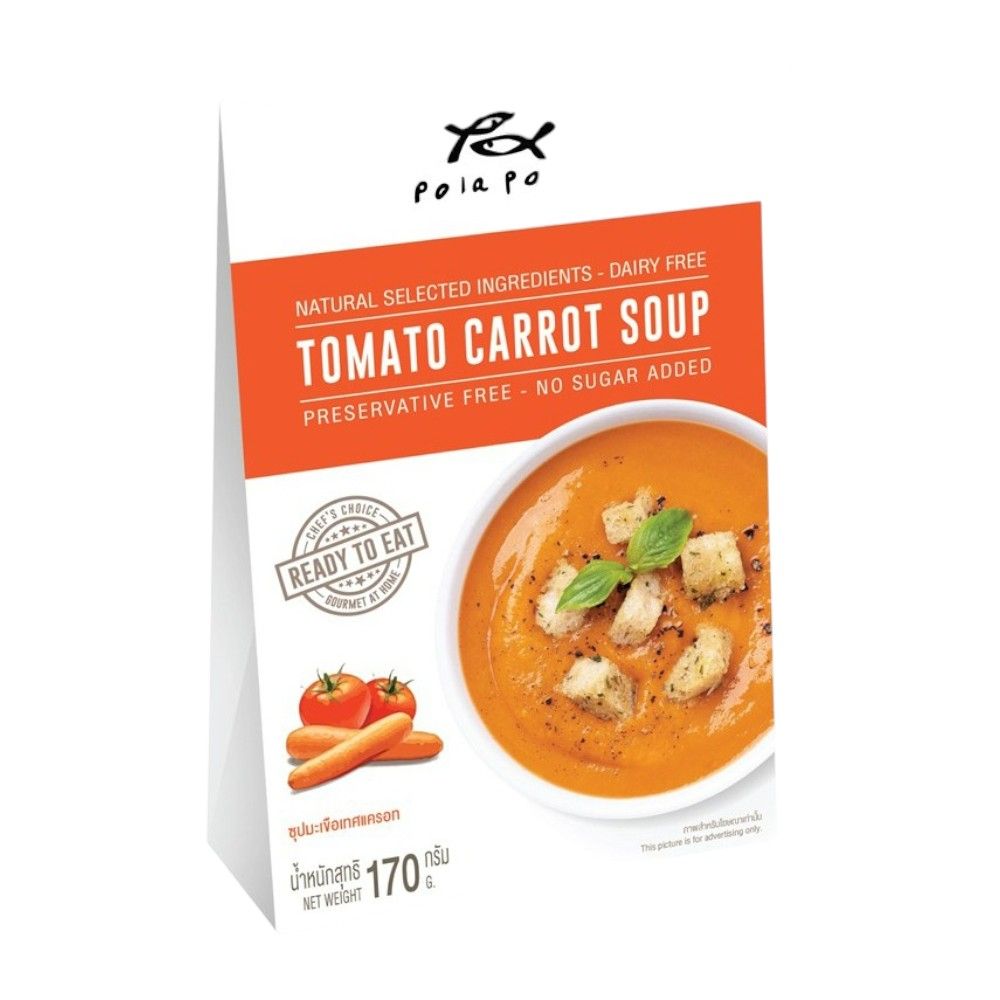 POLA POLA TOMATO CARROT SOUP 170 G