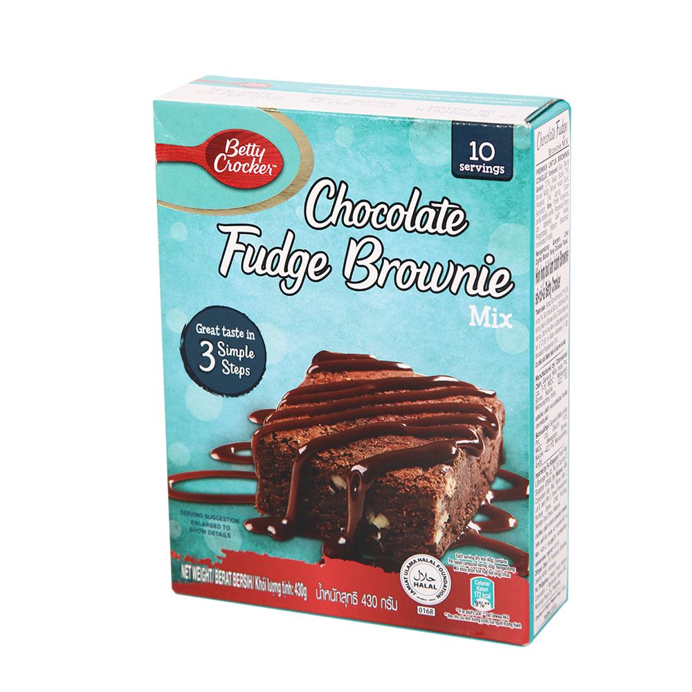 เบ็ตตี้ ครอกเกอร์ช็อกโกแลตฟัดจ์บราว 430 กรัม