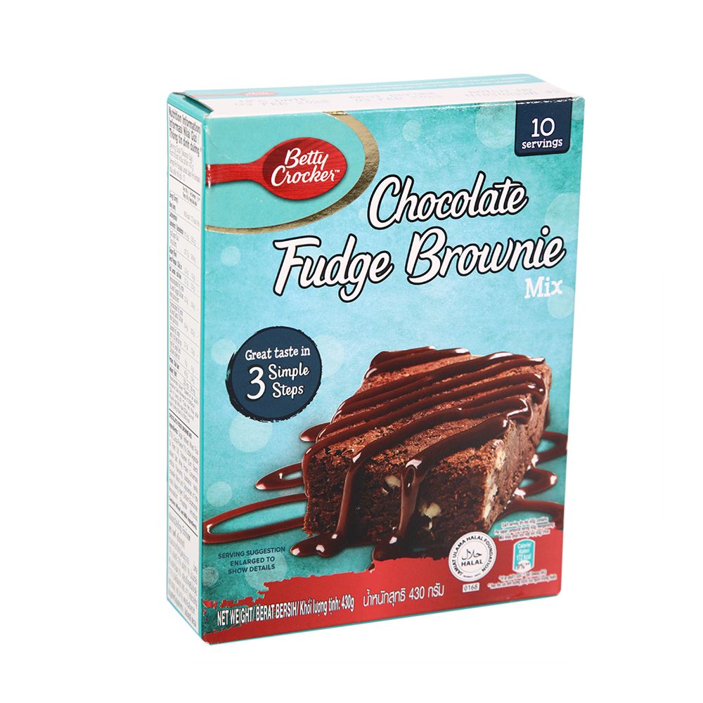 เบ็ตตี้ ครอกเกอร์ช็อกโกแลตฟัดจ์บราว 430 กรัม