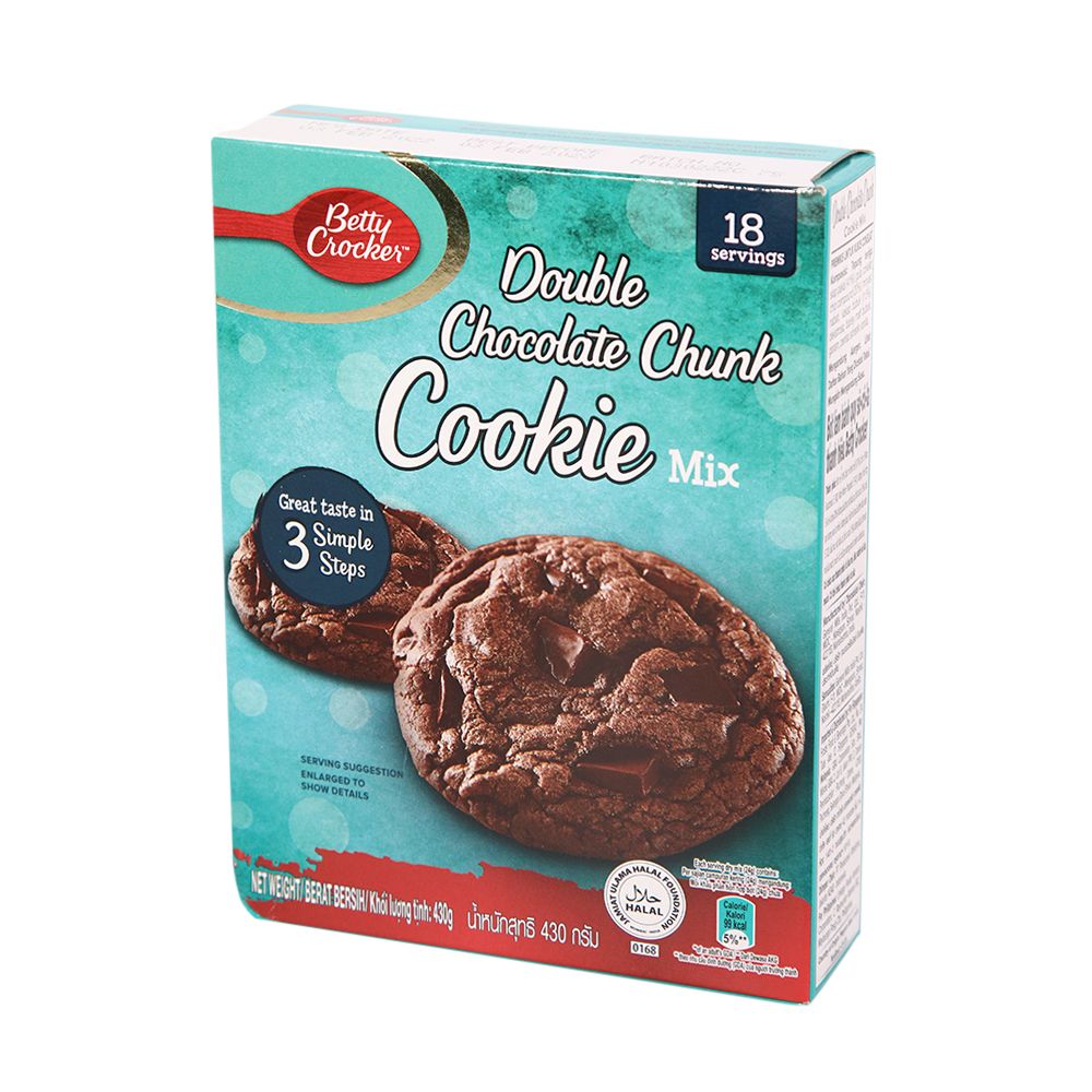 BETTY CROCKER DOUBLE CHOC CHUNK 430G