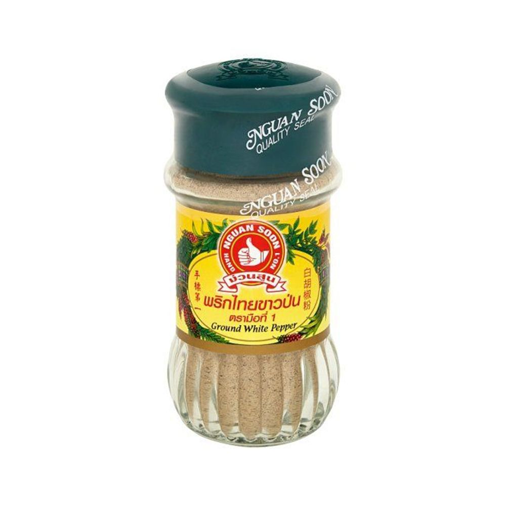 HAND BRAND WHITE PEPPER POWDER 60 GM.