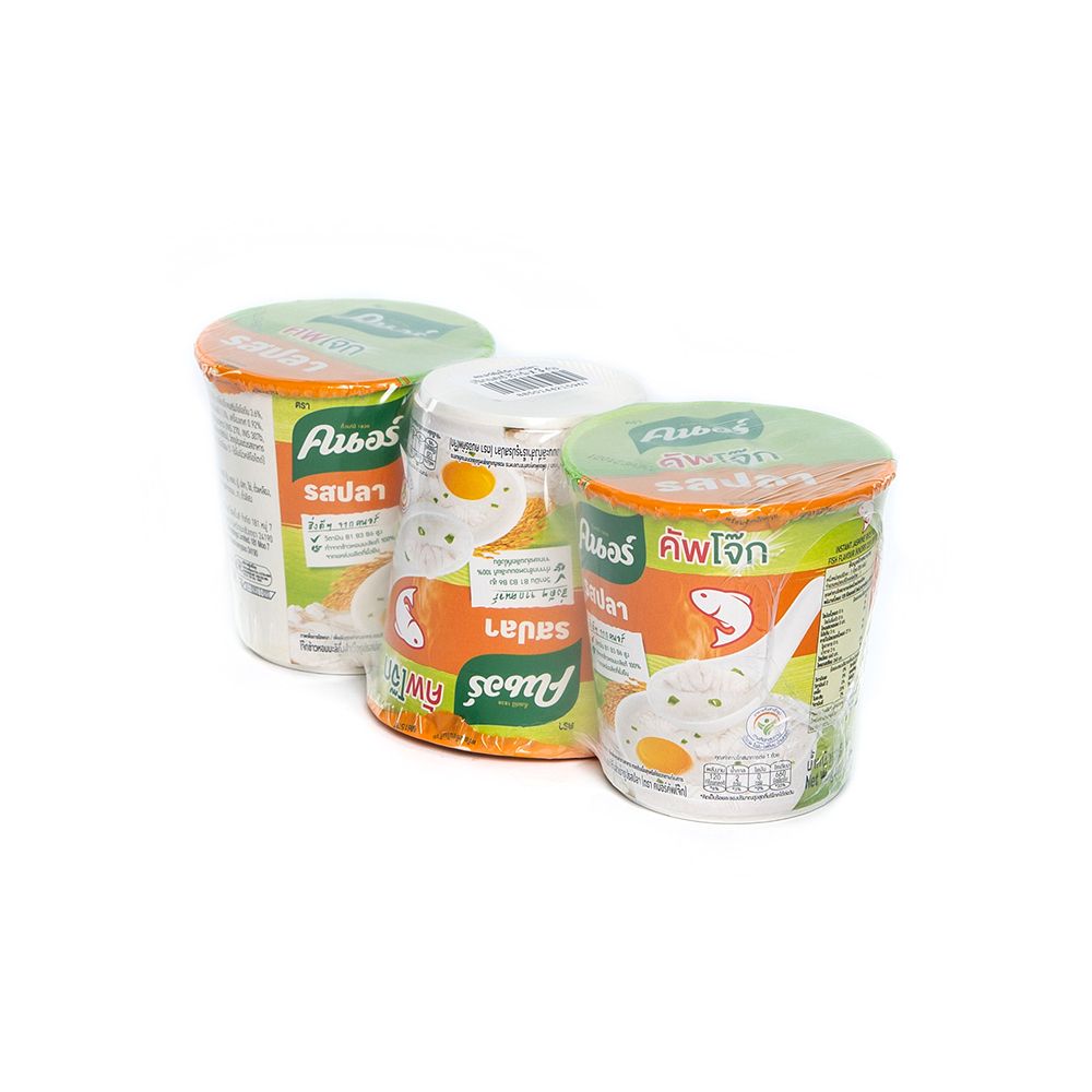 KNORR CUP JOK FISH FLAVOUR 32G. PACK3