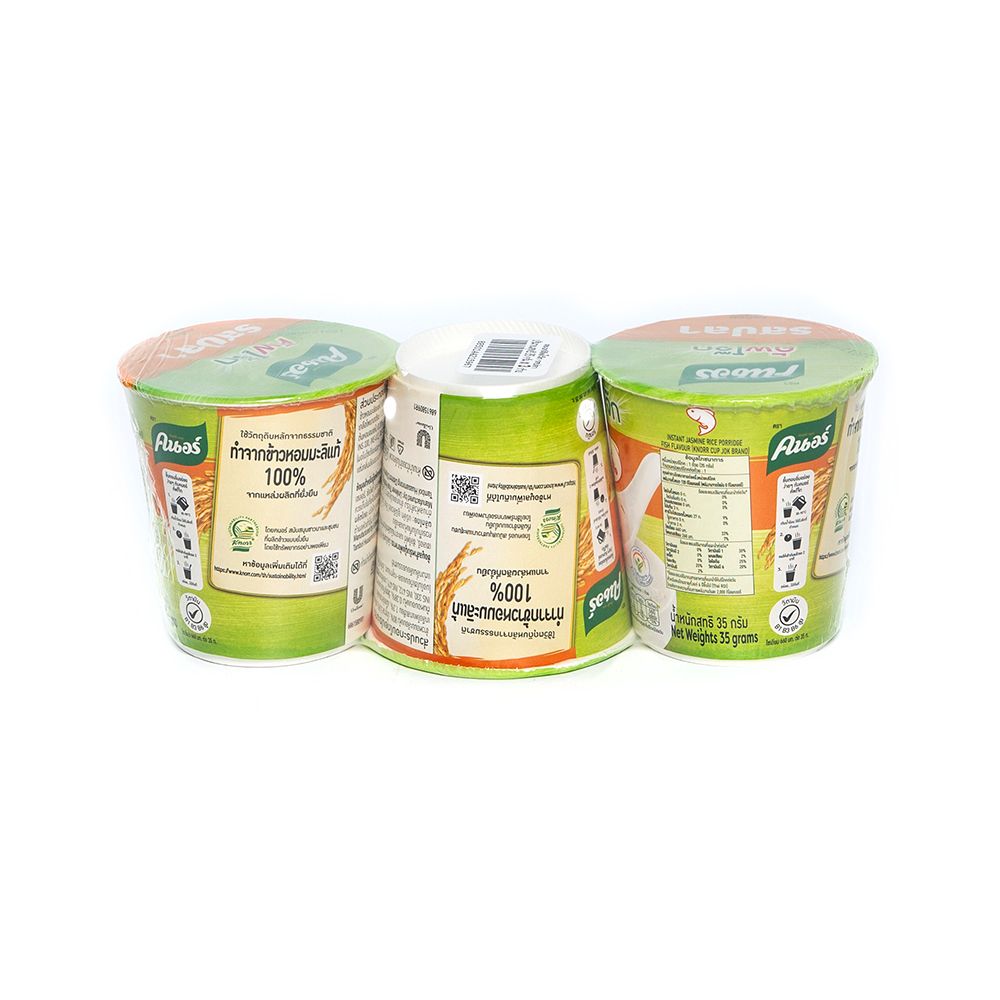 KNORR CUP JOK FISH FLAVOUR 32G. PACK3