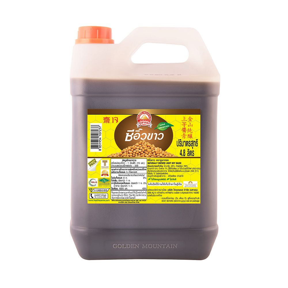 LIGSHT SOY SAUCE 4.8L W/GALLON 1