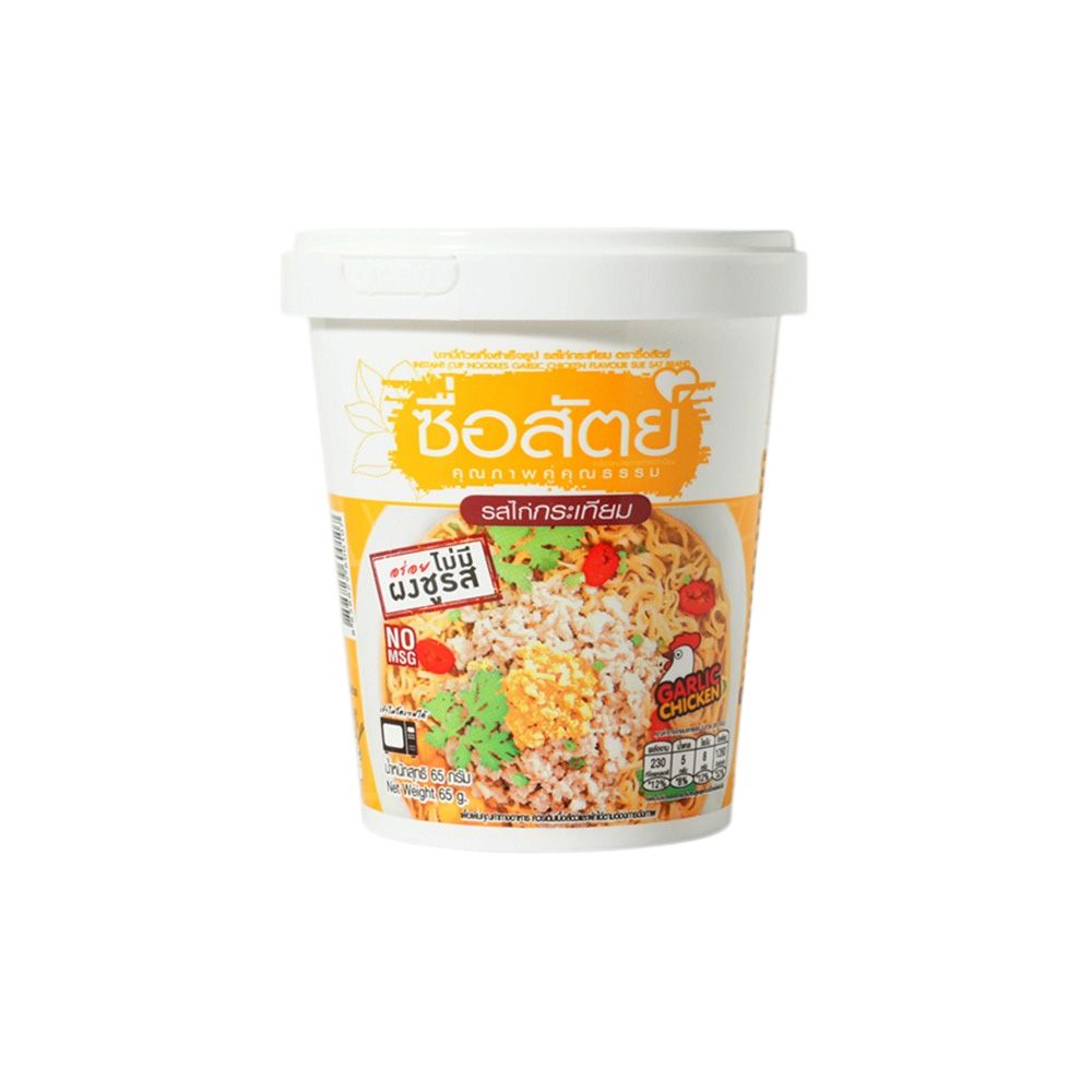 SUESAT INSTANT CUP GARLIC CHICKEN 65G