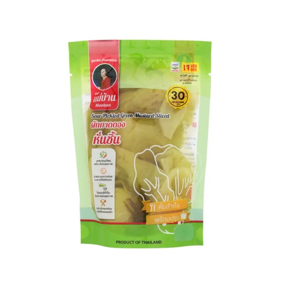 MAE BAAN PICKLED GREEN MUSTARD SLICES 200 G