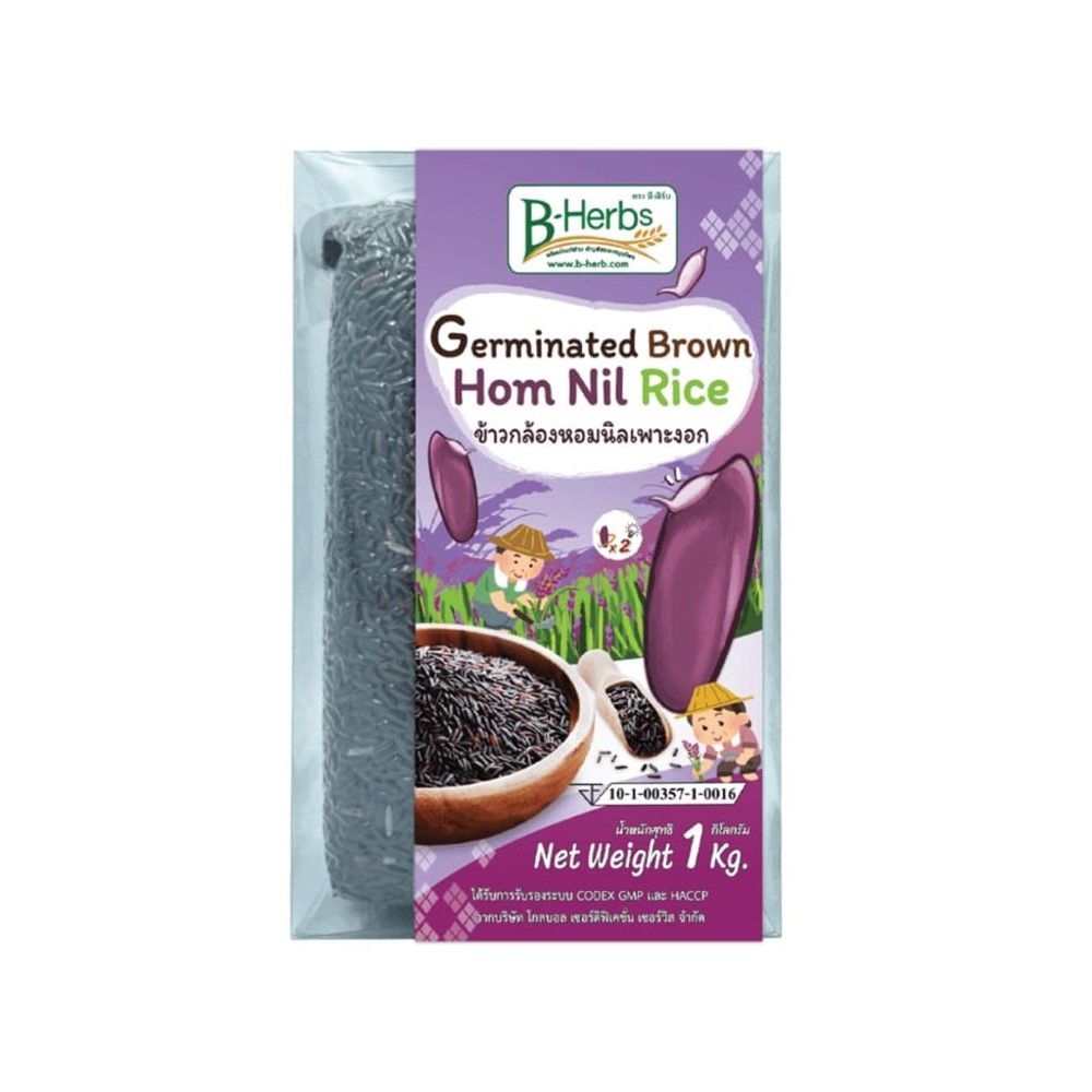 B-HERBS GERMINATED BROWN HOMNIL RICE 1 KG