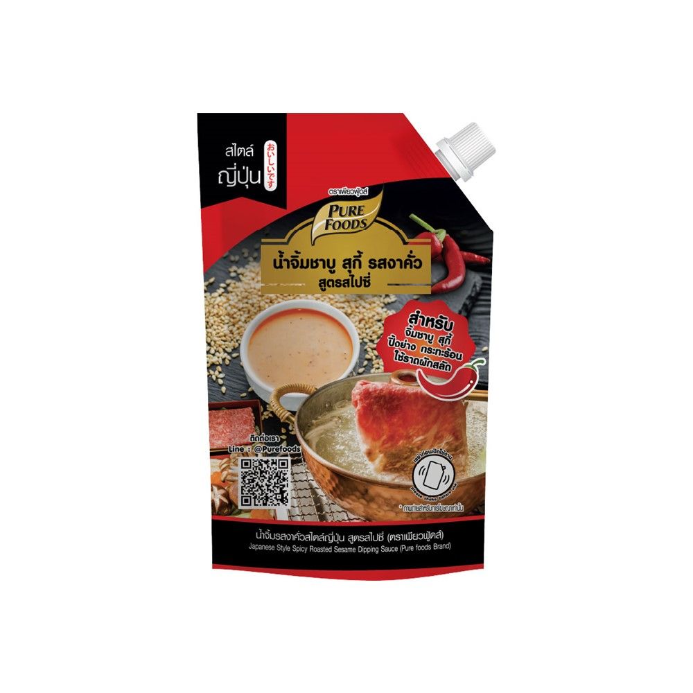 PURE FOODS SPICY ROASTED SESAME DIPPING SAUCE 400 G