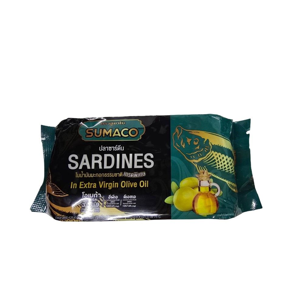 SUMACO SARDINE IN EXTRA VIRGIN OLIVE OIL 125 G