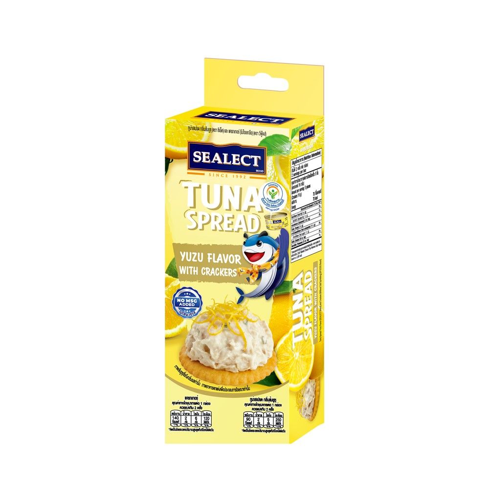 SEALECT TUNA SPREAD WITH CRACKER YUZU 70 G