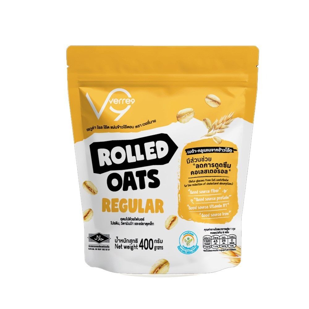 VERRE 9 REGULAR ROLLED OATS 400 G
