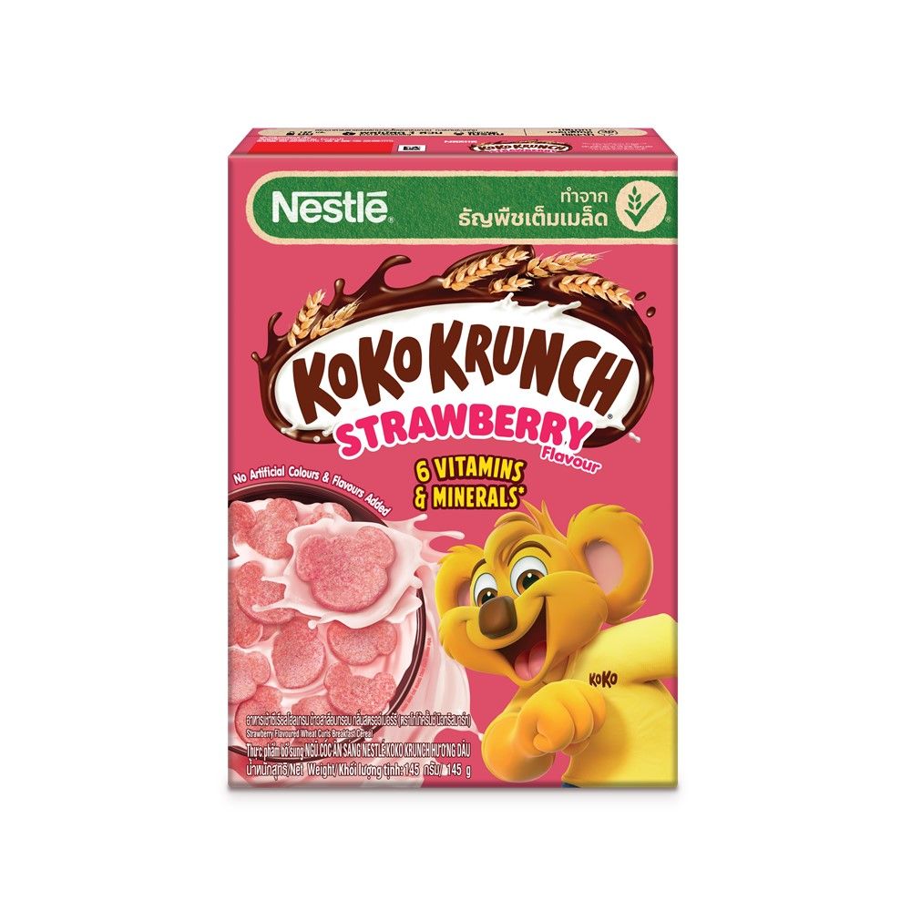 NESTLE KOKO KRUNCH STRAWBERRY 145 G