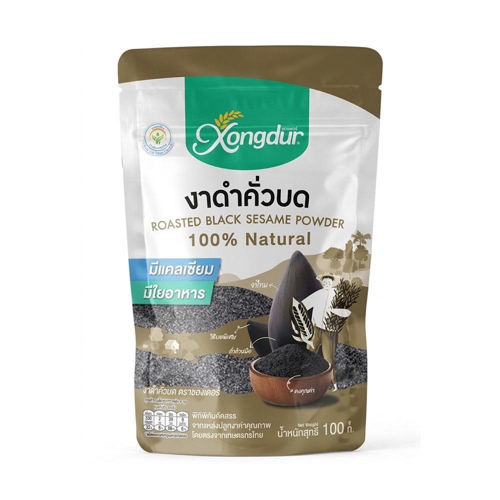 XONGDUR ROASTED BLACK SESAME POWDER 100 G