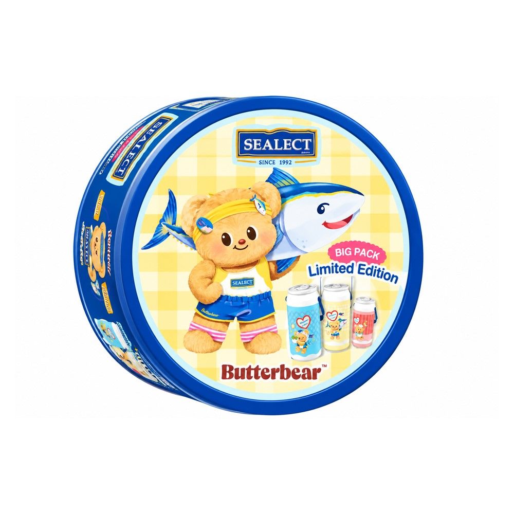 SEALECT TUNA SET BIG PACK LIMITED BUTTERBEAR 825 G