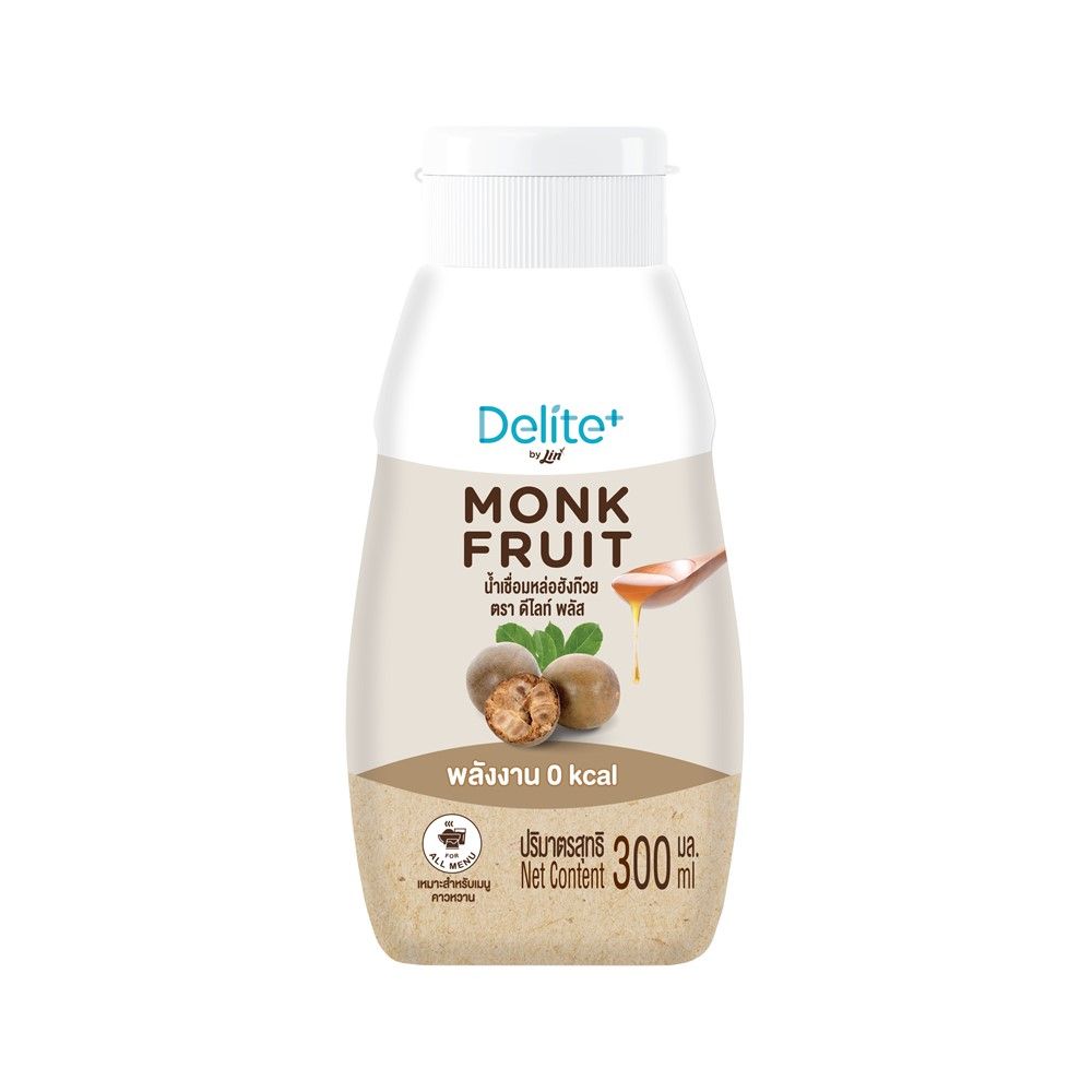 DELITE PLUS MONK FRUIT SYRUP 300 ML
