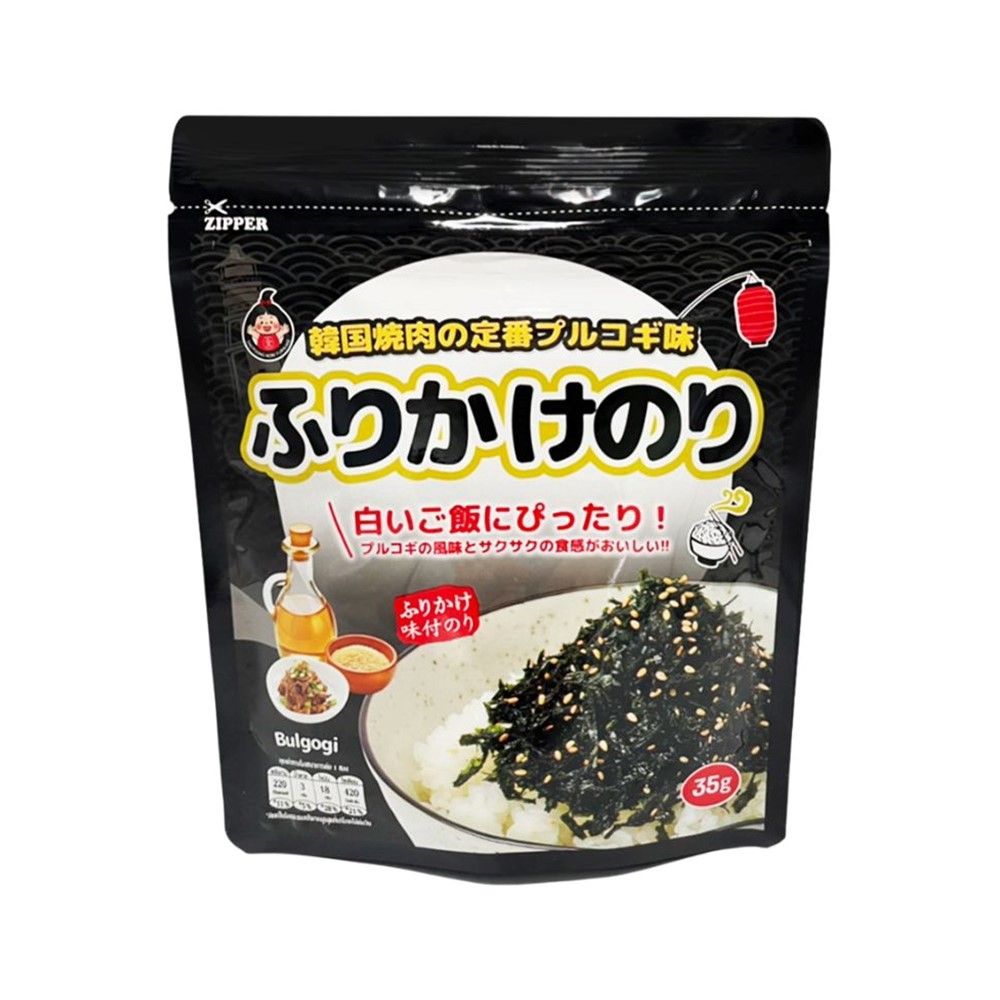 DAEPOONG SEASONED LAVER BULGOGI 35 G