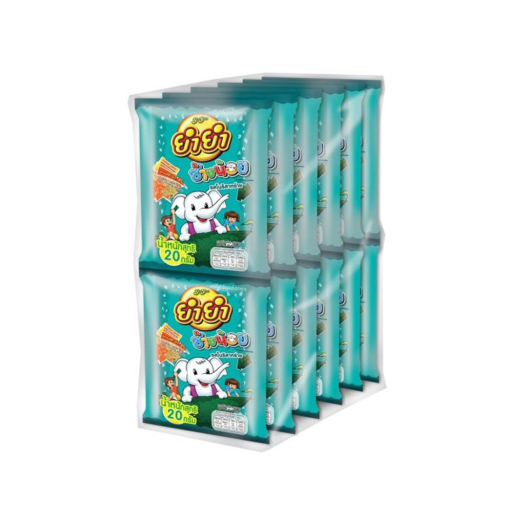 YUM YUM CHANGNOI NORI SEAWEED 20 G PACK 12