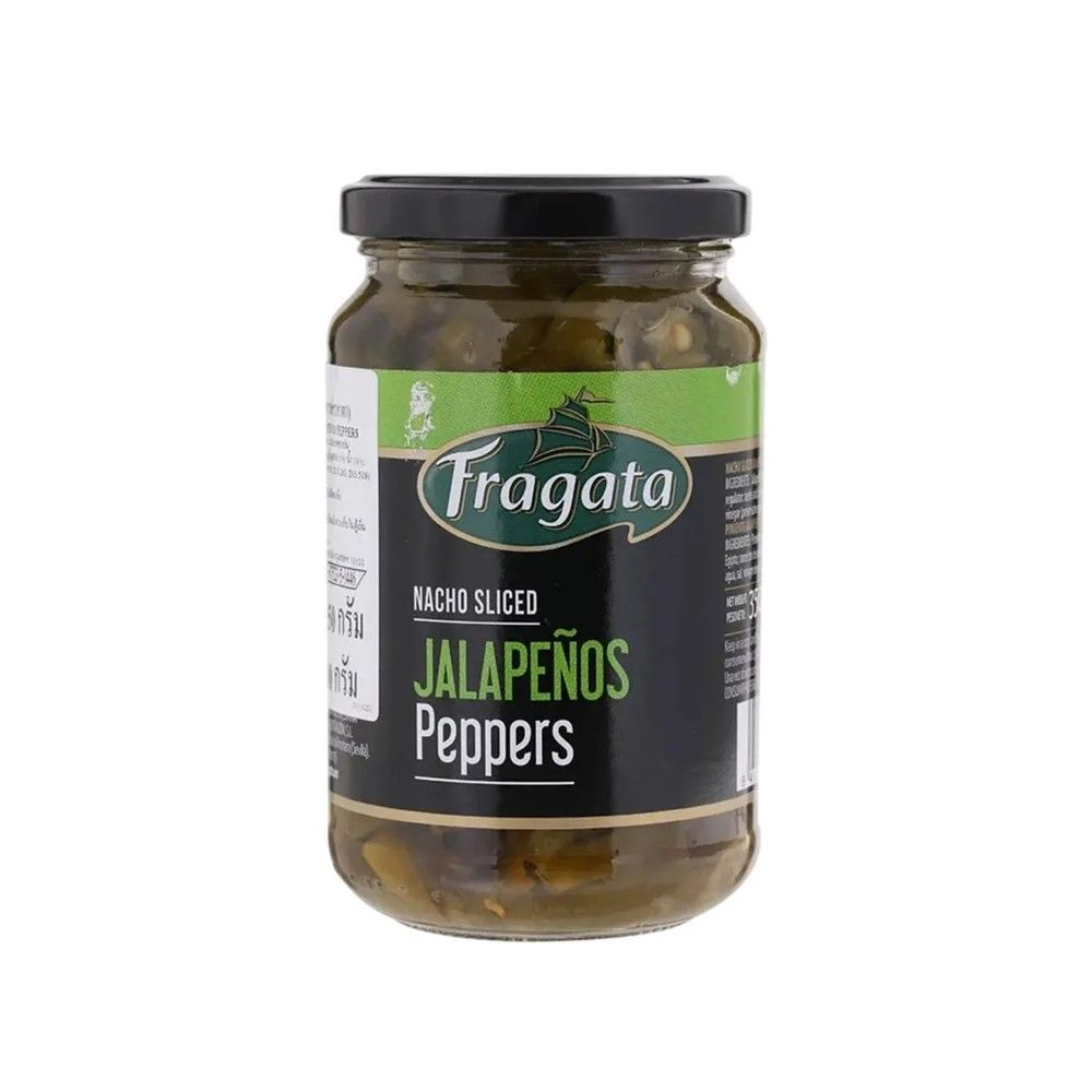 FRAGATA SLICED JALAPENO PEPPERS IN BRINE 350 G