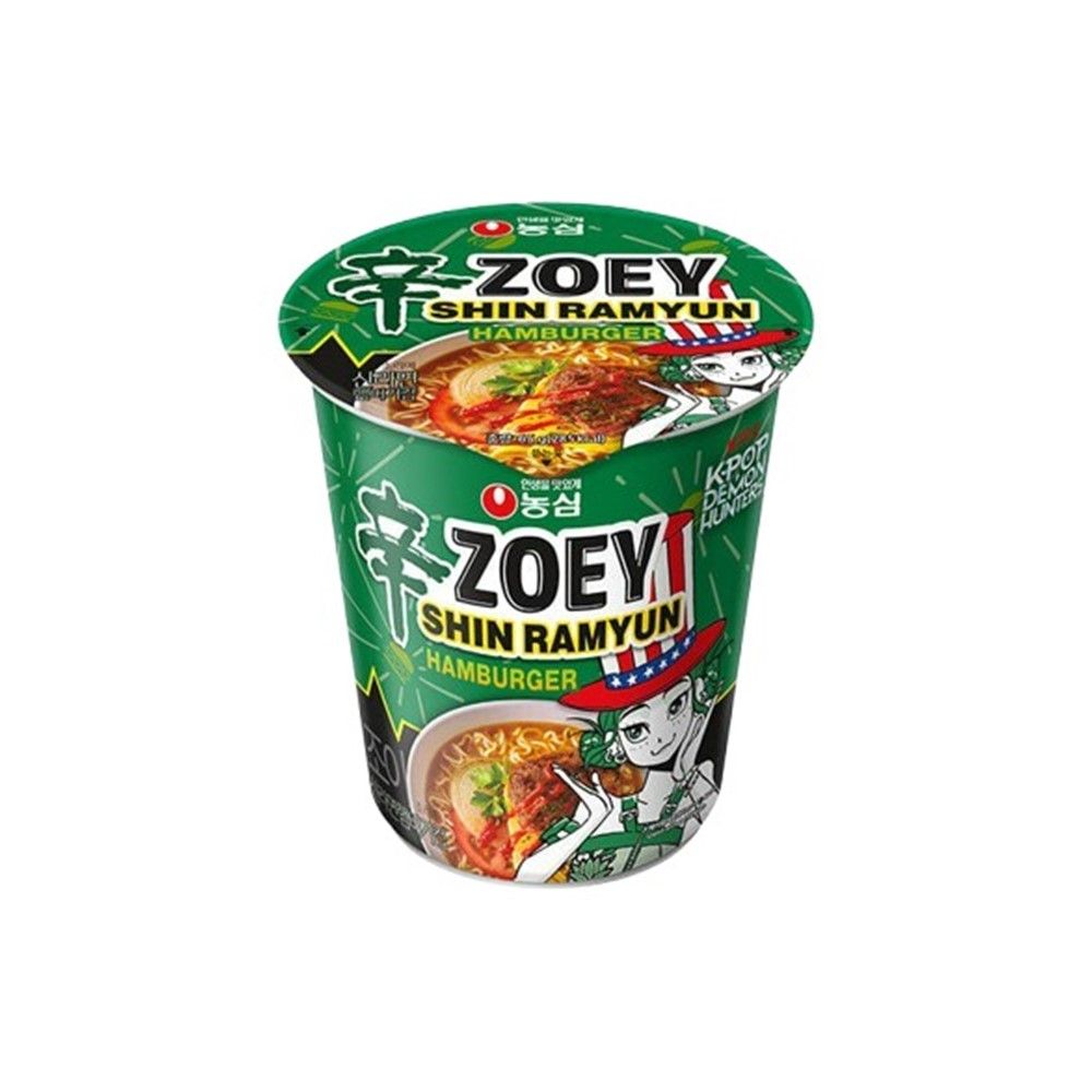 NONGSHIM ZOEY RAMYUN HAMBURGER CUP 68 G