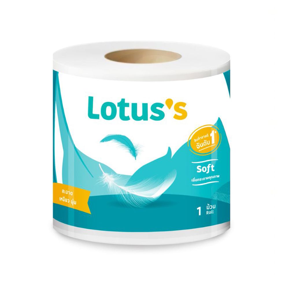 LOTUSS SOFT TOILET TISSUE 1ROLL