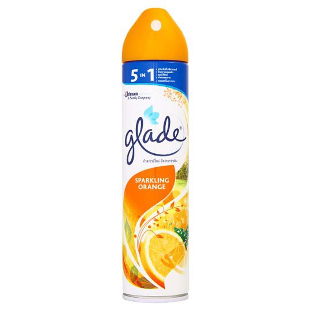 GLADE SPRAY SPARKLING ORANGE 320 ML.